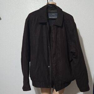 Weatherproof Men's Dark Brown Lightweight Jacket